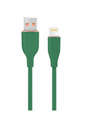 Кабель синхронізації Cablexpert USB to Lightning Green 10.5W 1,5m Green