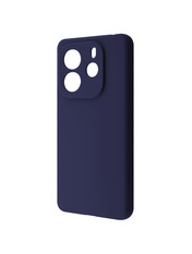 Чохол Wave Full Silicone Cover для Xiaomi Redmi Note 14 4G (Global) Midnight Blue