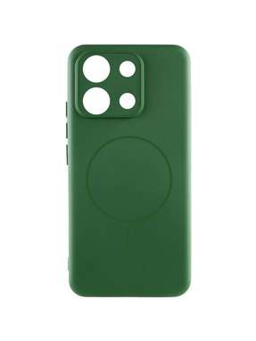 Чохол Silicone Cover Lakshmi Full Camera (AA) with Magnetic Fit для Xiaomi Redmi 15C (EU) Dark Green (6948271053)