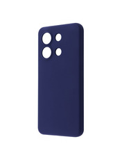 Чохол Wave Full Silicone Cover для Xiaomi Redmi Note 13 Pro 4G / Poco M6 Pro 4G / Redmi Note 14s Midnight Blue