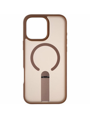 Чохол Bumper Stick Case MagSafe Stand для Apple iPhone 15 Pro Brown
