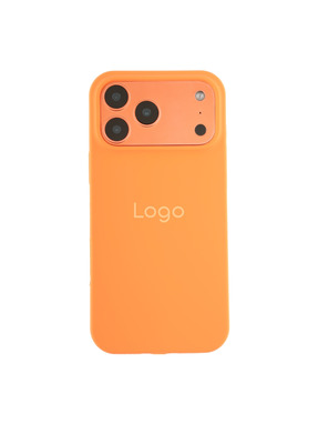 Чохол Silicone Case Silicone для Apple iPhone 17 Pro Max Orange (6983421508)