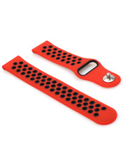 BeCover Vents Style Xiaomi Mi Watch Lite/Redmi Watch 2/2 Lite Червоний Red/Black (705808)