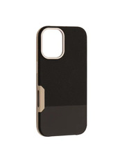 Чохол Two different leather Case MagSafe для Apple iPhone 17 Black