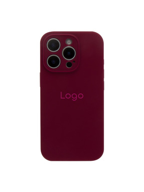 Чохол Silicone Case Full Size with Frame для Apple iPhone 16 Pro Max Maroon (6907381524)