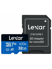 Карта пам'яті Lexar High-Performance 633x Blue microSDHC 32GB UHS-I U3