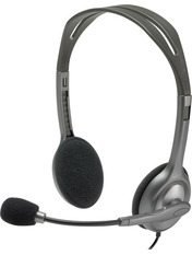 Навушники Logitech H111 Grey (981-000593)