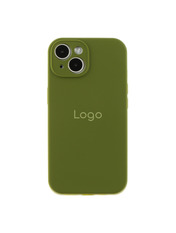 Чохол Silicone Case Full Size with Frame для Apple iPhone 15 Army Green Army Green (6915830274)