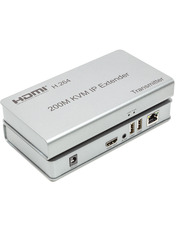Кабель передачі відео PowerPlant v.2.1 HDMI to HDMI Ні Gray 200 200m Gray