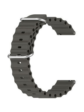 BeCover Wave Style (20mm) Samsung Galaxy Watch 7 (40/44mm) Grey
