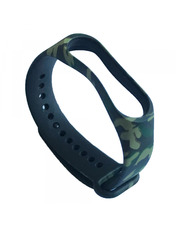 Pino Camouflage Mi Band 5/6/7 Різнобарвний Black/Green