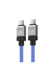 Кабель синхронізації Baseus CoolPlay Series Type-C to Type-C 100W 1,5m Blue (CAKW000303)