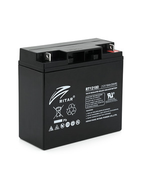 Акумулятор для ДБЖ Ritar AGM RT12180BL5 12V 18Ah (RT12180BL5)
