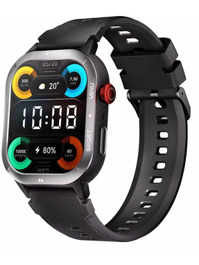 Смарт-годинник Xiaomi Haylou Iron Neo EU 50mm Black (LS28)