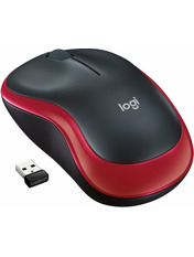Мишка Logitech M185 Red Red (L910-002237)