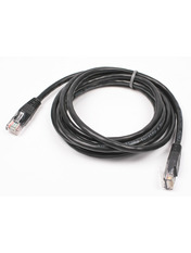 Мережевий патч-корд Cablexpert Cat.5e UTP Чорний Black 2 2m Black (PP12-2M/BK)
