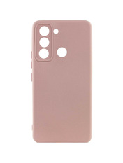 Чохол Silicone Case Lakshmi Full Camera для Tecno Spark 8C/Go Pink Sand