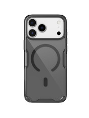 Чохол Nillkin Nature Pro Magnetic для Apple iPhone 17 Pro Max Transparent/Black Transparent/Black (6958217403)