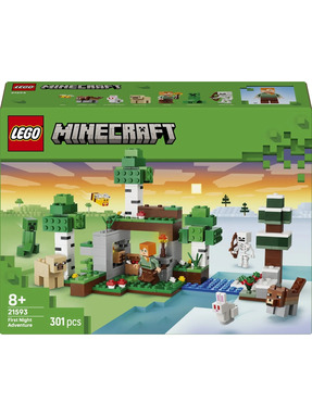 Lego Minecraft Пригода першої ночі 301 деталь (21593)