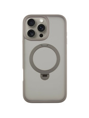 Чохол Metal Buttons для Apple iPhone 16 Pro Max Grey