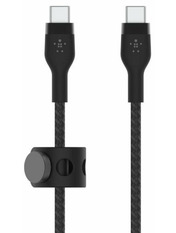 Кабель синхронізації Belkin BoostCharge Pro Flex Type-C to Type-C Black 1 Ні 60W 1m Black (CAB011BT1MBK)