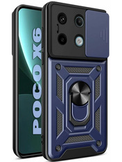 Чохол BeCover Military для Poco X6 Blue