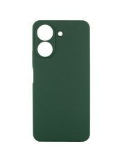 Чохол GETMAN Liquid Silk Full Camera для Xiaomi Redmi 13C/Poco C65 Dark Green Dark Green (6934280175)