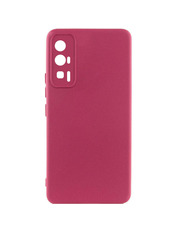 Чохол Silicone Cover Lakshmi Full Camera (A) для Xiaomi Poco F5 Pro Marsala Marsala (6903728514)