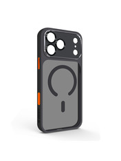 Чохол ArmorStandart Unit для Apple iPhone 17 Pro Max Black/Orange Black/Orange (ARM86322)