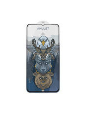 Захисне скло Amulet Antistatic Series з сіткою на динамік для ZTE Blade A75 4G Глянсова BOX глянсове Black