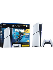 Ігрова консоль Sony PlayStation 5 Slim Digital Edition 825 GB Fortnite® Flowering Chaos Bundle Slim Digital Edition 825GB + Fortnite® Flowering Chaos Bundle White (1000049851)