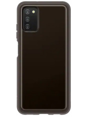 Чохол Samsung Soft Clear Cover для Samsung Galaxy A037 A03s Transparent/Black (EF-QA037TBEGRU)