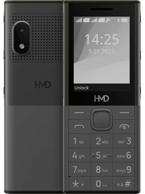 Кнопковий телефон HMD 150 Music DS Dark Gray
