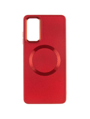 Чохол Bonbon Metal Style with Magnetic Fit для Samsung Galaxy A255 A25 Red Red (6981523704)