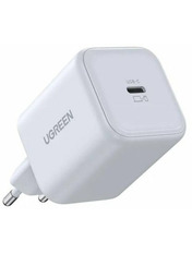 Мережевий зарядний пристрій Ugreen X524 GaN White 45 1 USB-C Відсутній (1 USB-C) 45W White (65053)