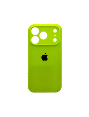 Чохол Silicone Case Full Size with Frame для Apple iPhone 17 Pro Max Green