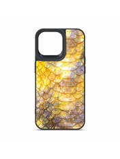 Чохол Harder Snake Pattern для Apple iPhone 14 Pro Max Yellow