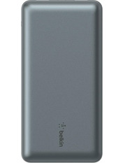 Павербанк Belkin BoostUP Charge 1xUSB-C + 2xUSB-A 15 10000 Grey 15W 10000mAh Grey (BPB011BTGY)