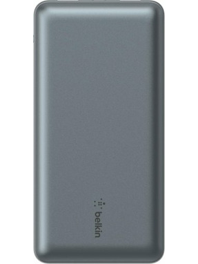 Павербанк Belkin BoostUP Charge 1xUSB-C + 2xUSB-A 15W 10000mAh Grey (BPB011BTGY)