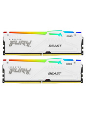 Оперативна пам’ять Kingston Fury Fury Beast RGB DDR5 64 6000 64GB (kit 2*32GB) 6000MHz (KF560C30BWAK2-64)