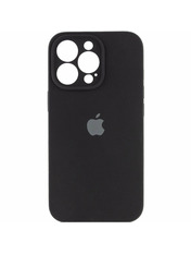 Чохол Silicone Full Case Camera Protect для Apple iPhone 16 Pro Max Black Black (6905287140)