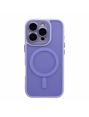 Чохол Magnetic Matte Camera Lens with Magsafe для iPhone 16 Pro Purple