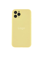 Чохол Silicone Case Full Size with Frame для Apple iPhone 11 Pro Mellow Yellow Mellow Yellow (6948271053)