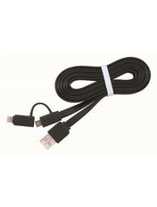 Кабель синхронізації Cablexpert CC-USB2-AMLM2 USB to Lightning 12W 1m Black (CC-USB2-AMLM2-1M)
