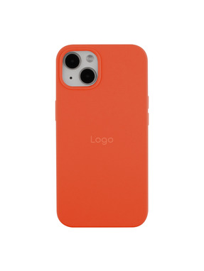 Чохол Silicone Case Full Size (AA) для Apple iPhone 14 Kumquat (6925831704)
