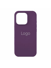Чохол Silicone Case Silicone Case (HC) для Apple iPhone 16 Pro Max Black Currant