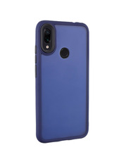 Чохол Lyon Frosted для Xiaomi Redmi Note 7/Note 7 Pro/Note 7S Navy Blue Navy Blue (6947281035)