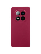 Чохол Silicone Case Lakshmi Full Camera для Xiaomi Redmi Note 14 Pro 4G / Xiaomi Redmi Note 14 Pro 5 Marsala