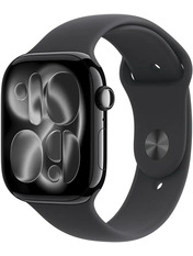 Смарт-годинник Apple Watch Series 11 GPS Jet Black 42mm Jet Black (MEQT4RK/A)