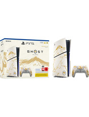 Ігрова консоль Sony PlayStation 5 Slim Blu-Ray Edition Ghost of Yotei Slim Blu-Ray Edition 1TB + Ghost of Yotei Limited Edition (1000048368)